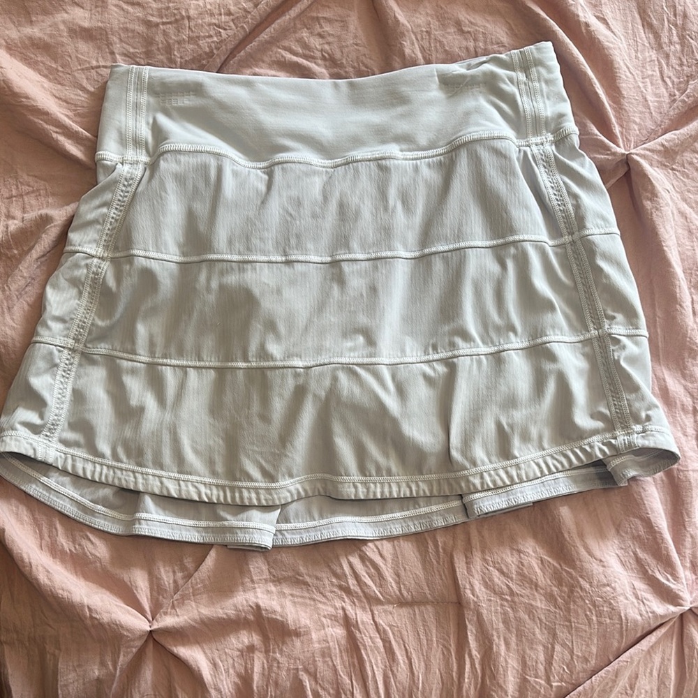 Lululemon White Athletic Skirt